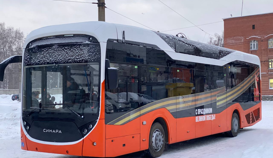 Новый троллейбус в Новосибирске: испытание сибирской зимой