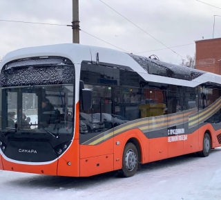 Новый троллейбус в Новосибирске: испытание сибирской зимой