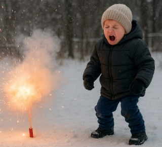 В Бердске мальчик пострадал от пиротехники в новогоднюю ночь