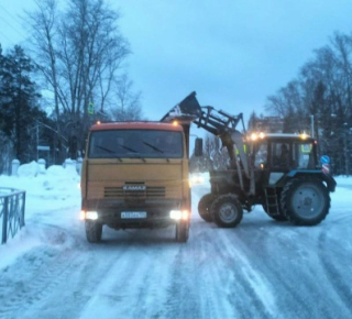 Из Новосибирска вывезли 3000 самосвалов снега за сутки
