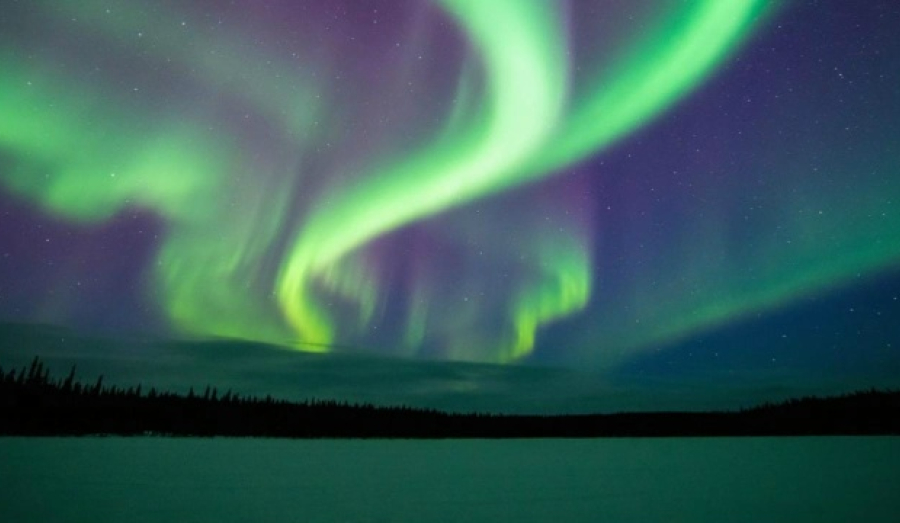 Новосибирцы увидят яркое полярное сияние