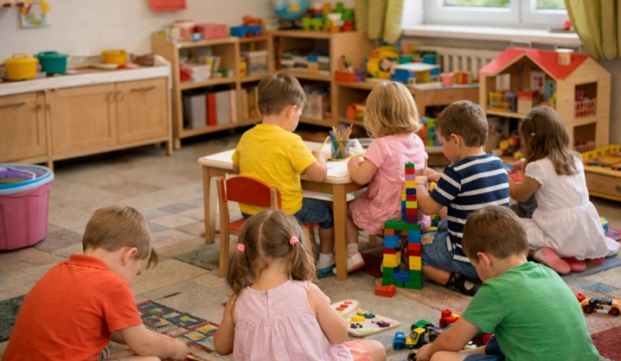 Путин поручил продлить работу детских садов до 20:00