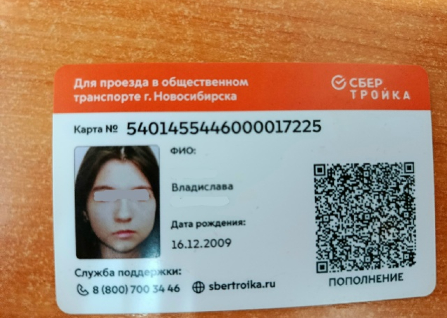 Проездной потерян на Михайловской набережной