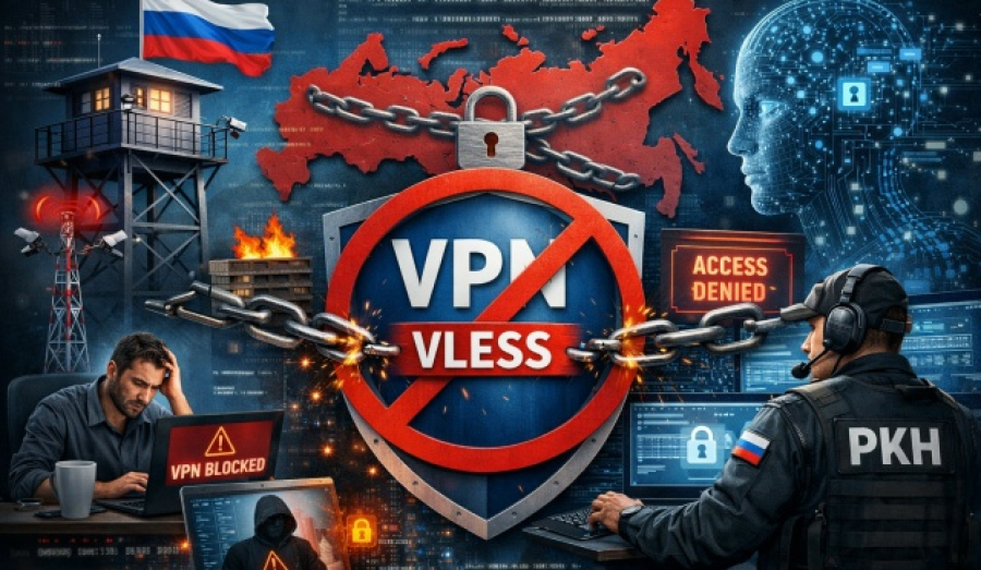Роскомнадзор заблокирует VPN на протоколе VLESS