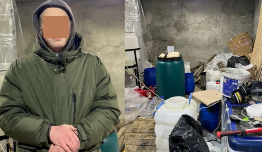 19-летний новосибирец создал нарколабораторию в гараже