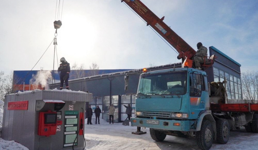  Нелегальную АЗС закрыли в Ленинском районе Новосибирска