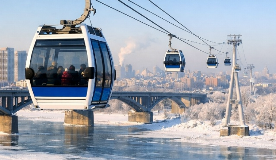 Канатная дорога в Новосибирске: от Европейского берега до метро