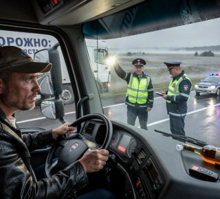 20 тонн колбасы не доехали до Новосибирска из-за пьяного водителя