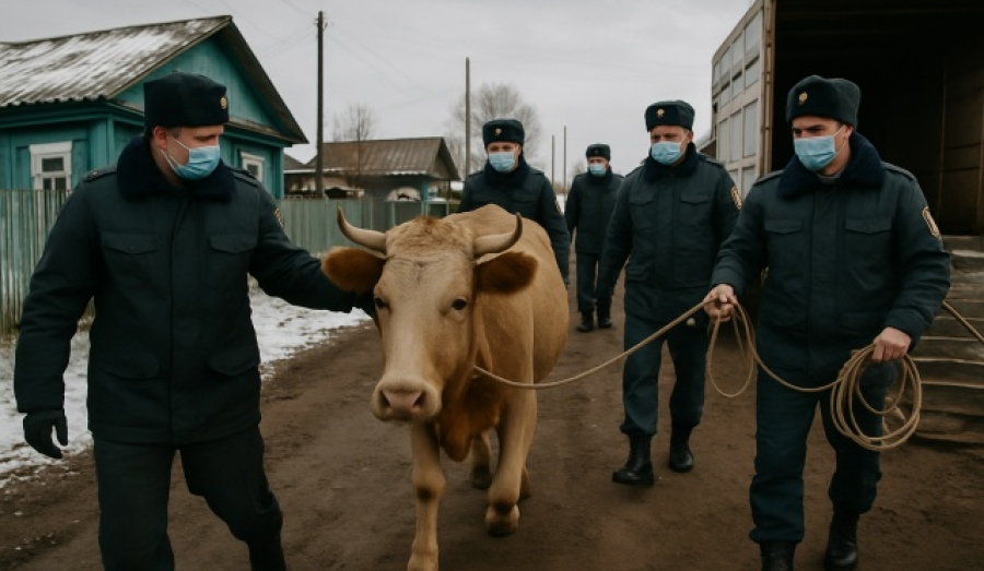 Домашний скот изымают для уничтожения в пяти районах Новосибирской области