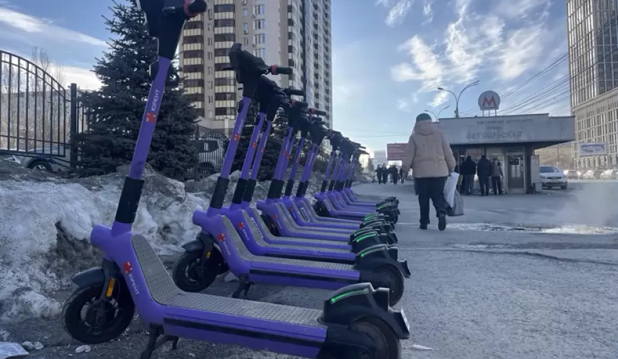 Сезон самокатов начался в Новосибирске 30 марта