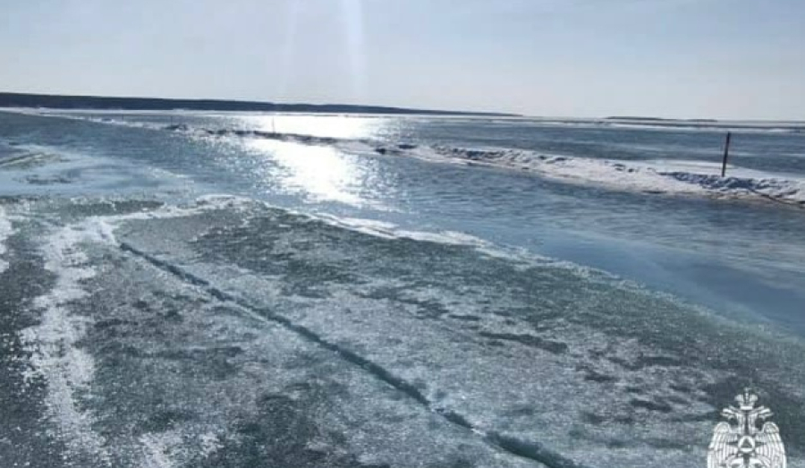 Ледовые переправы в Новосибирской области закрыты