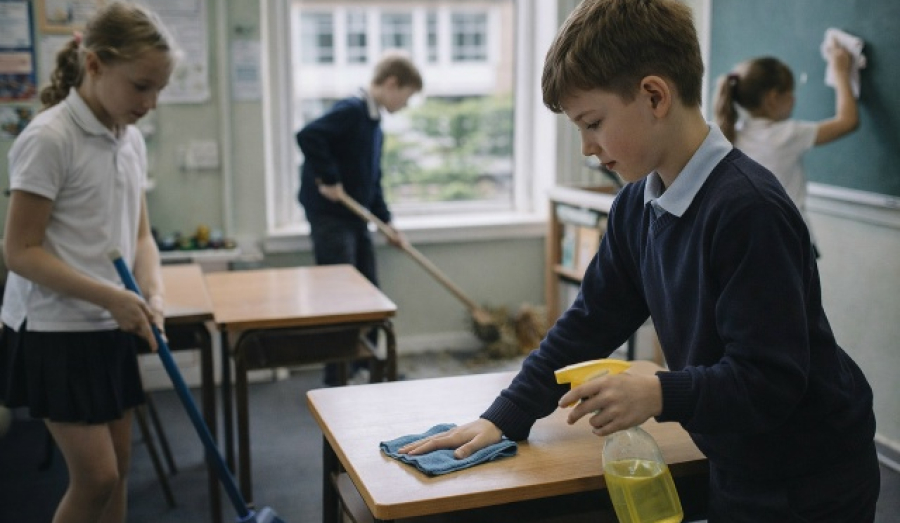 В школы России хотят вернуть общественно полезный труд