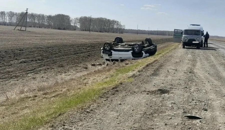 Водитель «Нивы» вылетел в кювет и погиб на новосибирской трассе