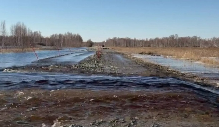 Шесть дорог перекрыты в НСО из-за паводка