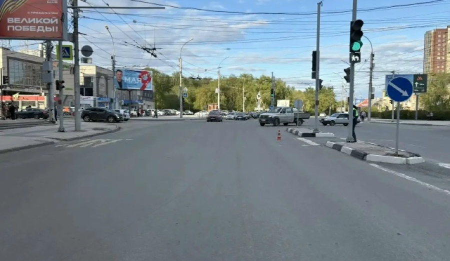 В Новосибирске на пешеходном переходе сбили 9-летнюю девочку