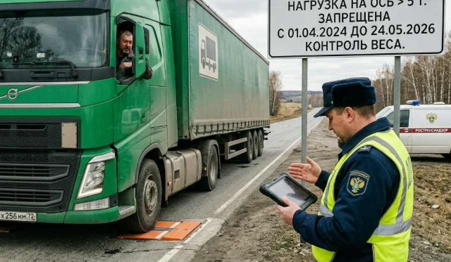 В Новосибирской области до 24 мая 2026 года ограничили движение грузовиков