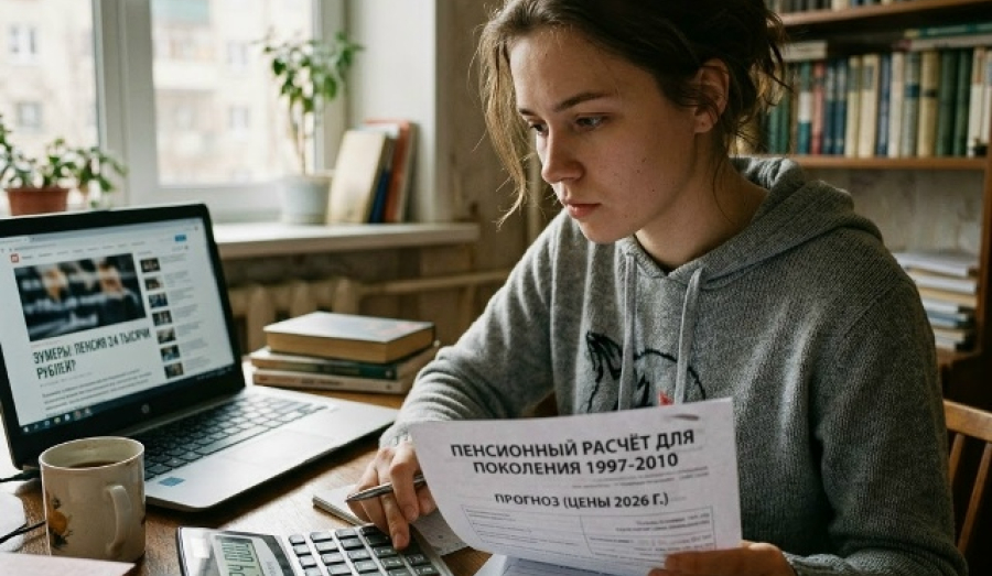 Пенсия зумеров: 24 тысячи рублей при средней зарплате
