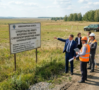 В Новосибирской области построят новый мусорный полигон