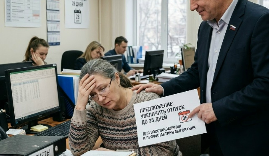 В Госдуме предложили увеличить отпуск до 35 дней