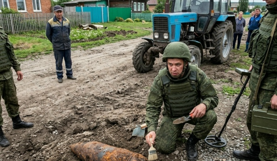 Тракторист в Койнихе нашел снаряд времен ВОВ