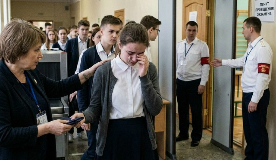 Школьница из Петербурга сдавала ЕГЭ без нижнего белья