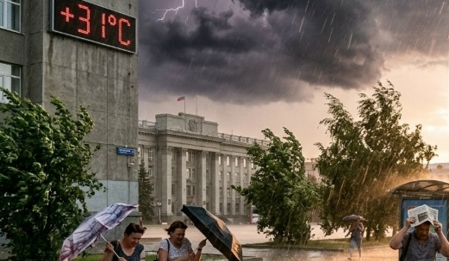 Дожди и грозы накроют Новосибирскую область