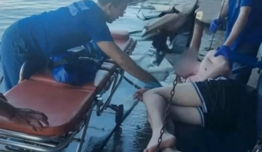 Спасатель в свой выходной спас тонущего парня на водохранилище