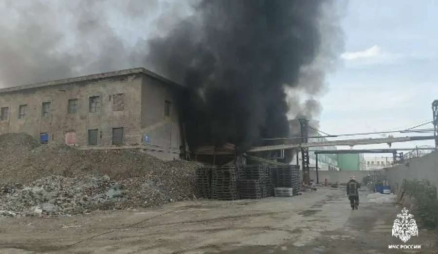 Пожарные предотвратили взрыв на складе в Новосибирске