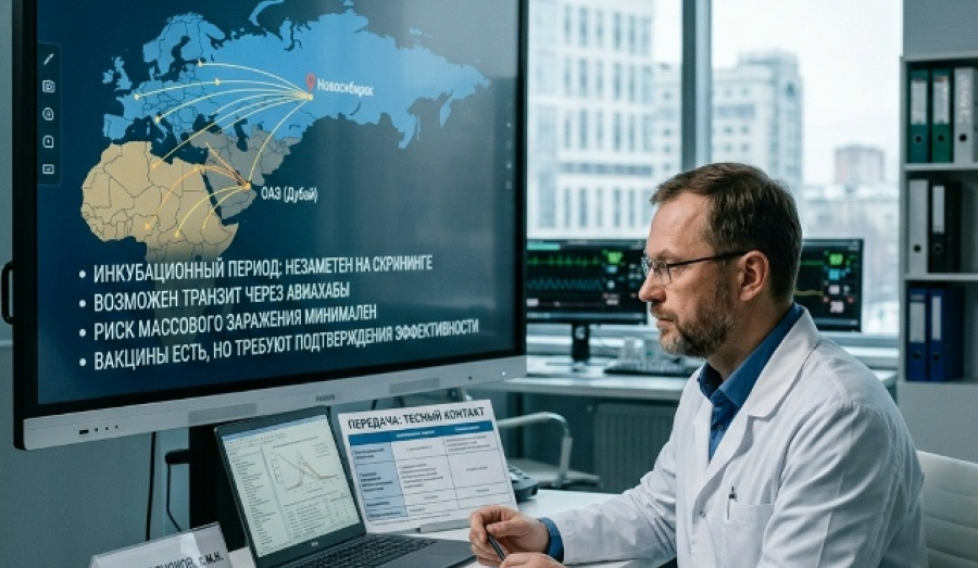 Инфекционист оценил риск завоза Эболы в Новосибирск