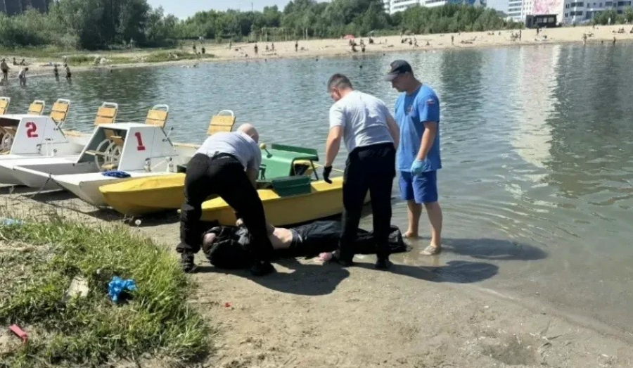 Тело мужчины достали со дна озера в Новосибирске