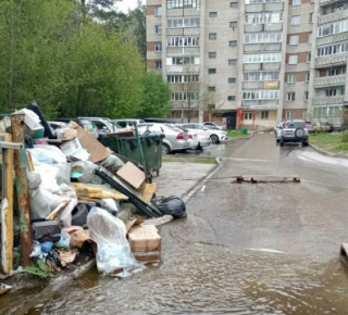 Жители Матвеевки жалуются на потоп из-за стройки