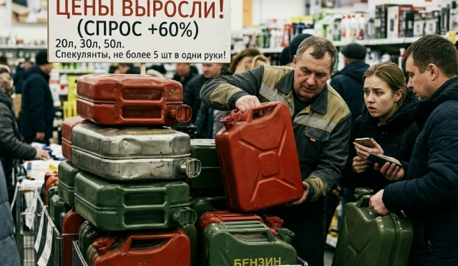 Рост спроса на канистры для бензина