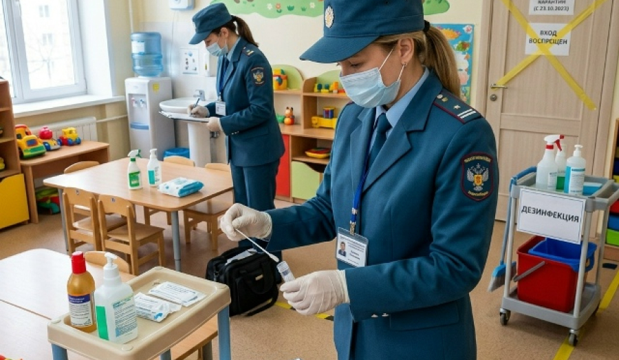 Вспышка инфекции в детсаду Оби: Роспотребнадзор проверяет