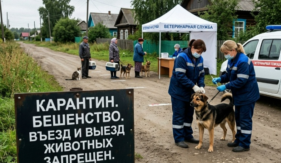 Очаг бешенства обнаружен в Новосибирской области