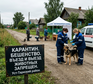 Очаг бешенства обнаружен в Новосибирской области