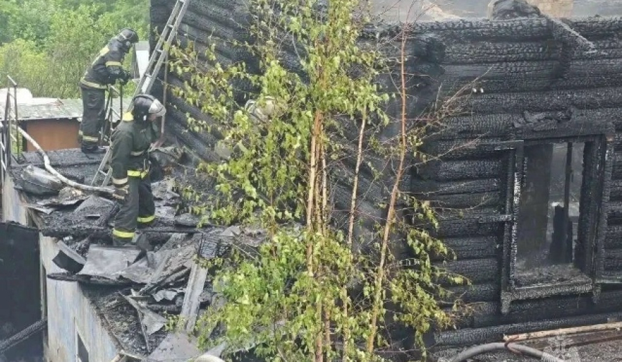 Пожилой мужчина погиб по время пожара