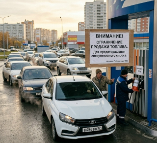 Ограничение продажи топлива на АЗС в Новосибирской области