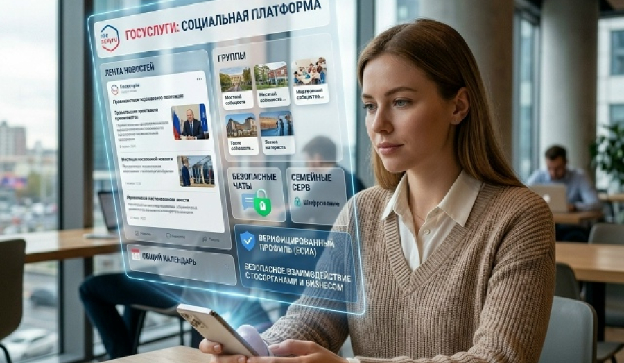 В России планируется создание соцсети на базе «Госуслуг»