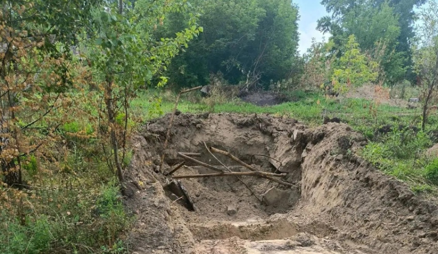 Несогласованные раскопки оставили поселок Октябрьский без света
