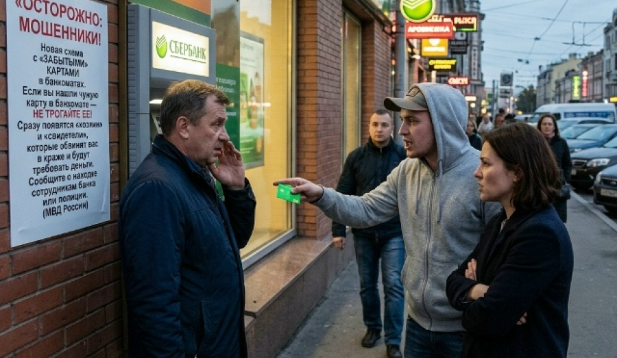 Новая схема мошенников с «забытыми» картами в банкоматах