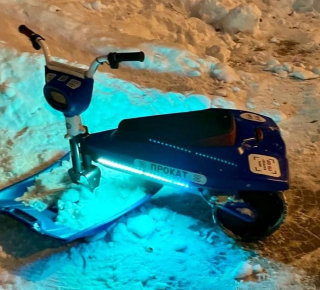 В Новосибирске запретили прокат электроснегокатов в городских парках