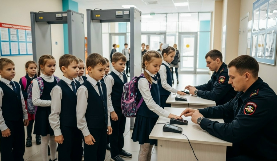 В новосибирских школах могут ввести пропускную систему по биометрии