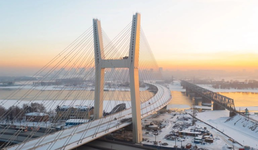 Четвёртый мост через Обь в Новосибирске откроют 15 декабря